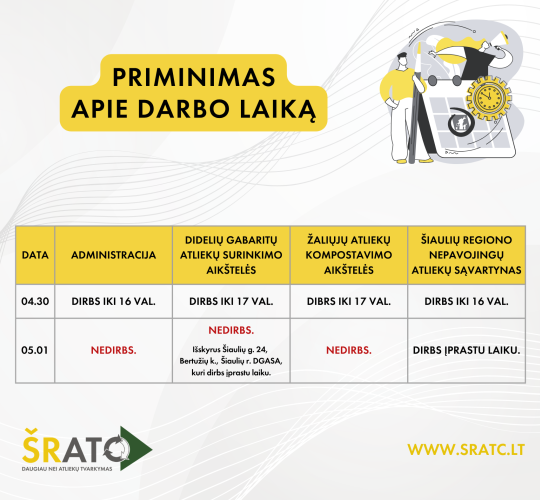 Darbo laikas prieššventinę dieną