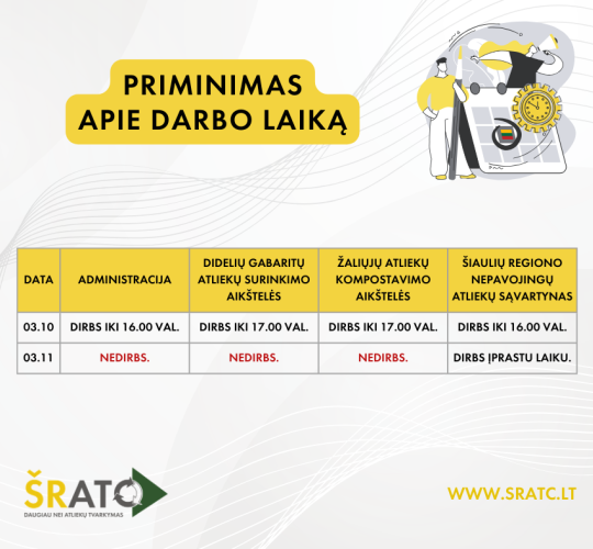 Darbo laikas prieššventinę dieną