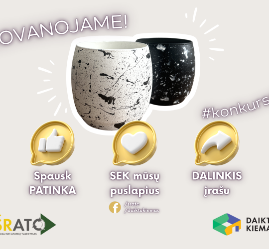 ŠRATC konkursas gimtadienio proga