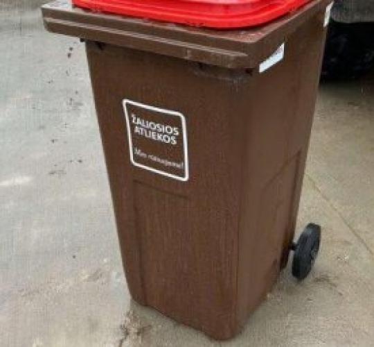 Dėl techninių kliūčių keičiasi žaliųjų atliekų konteinerių ištuštinimo laikas Joniškyje ir Žagarėje