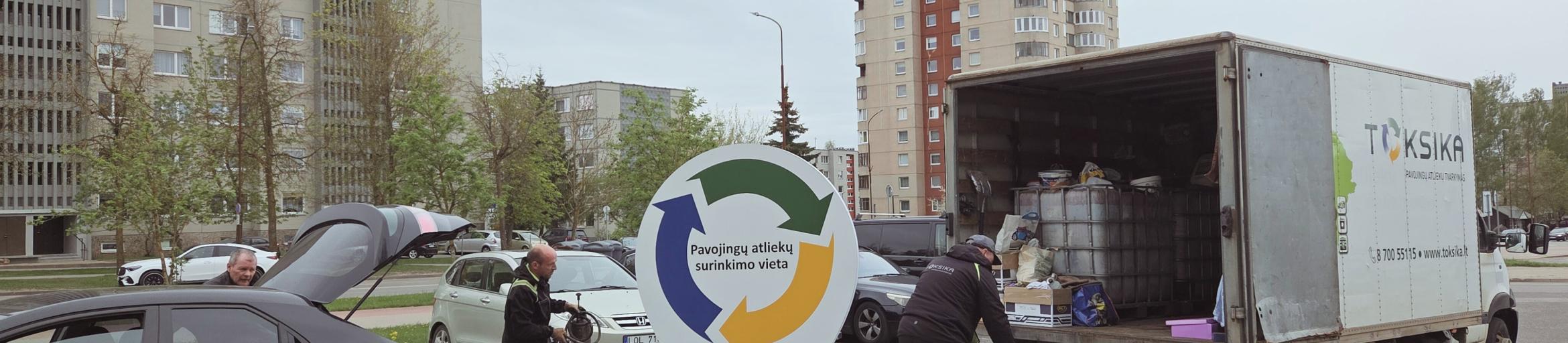 Šiaulių mieste vyksta pavojingųjų atliekų surinkimo akcija!