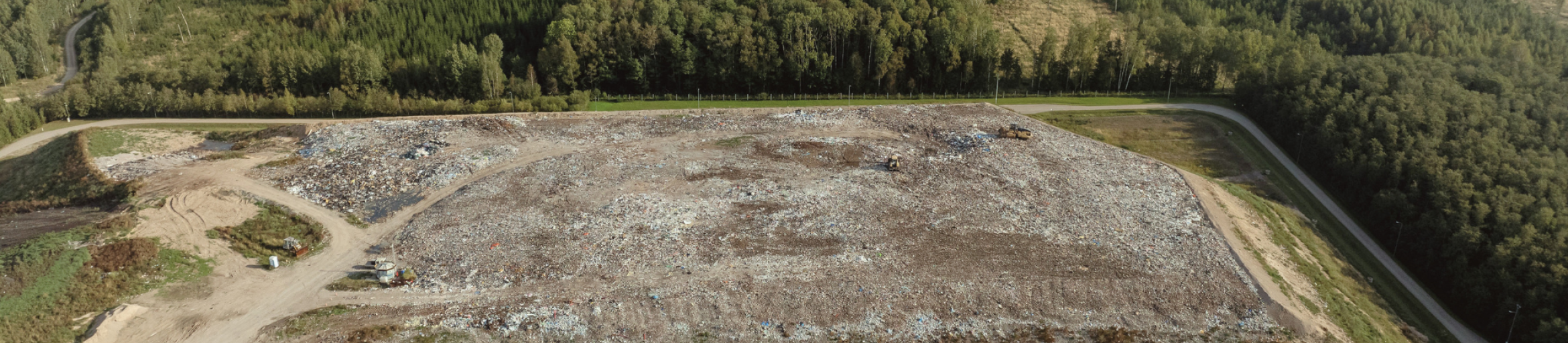 Šiaulių regiono nepavojingų atliekų sąvartyne kilęs nedidelis gaisras greitai užgesintas