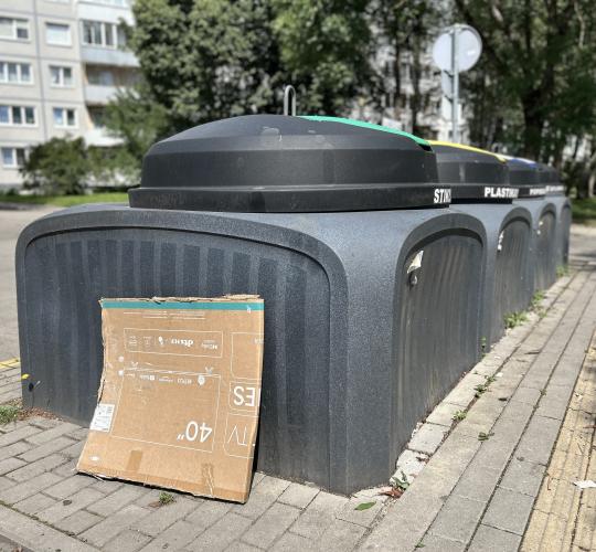 Rūšiuoti nėra gėdinga: vienos aikštelės istorija