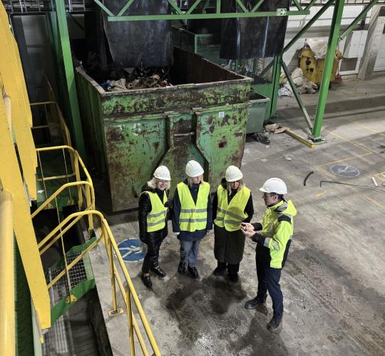 ŠRATC specialistai lankėsi moderniausiame „Ecoservice“ rūšiavimo centre