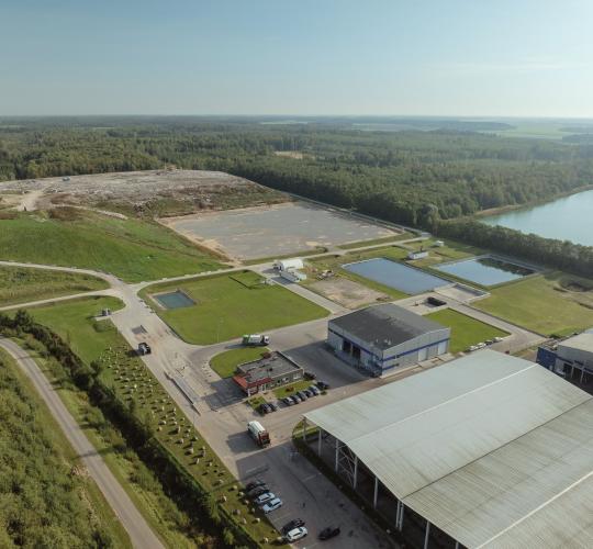 Šiaulių regiono nepavojingų atliekų sąvartyne laikinai nepriimamos atliekos