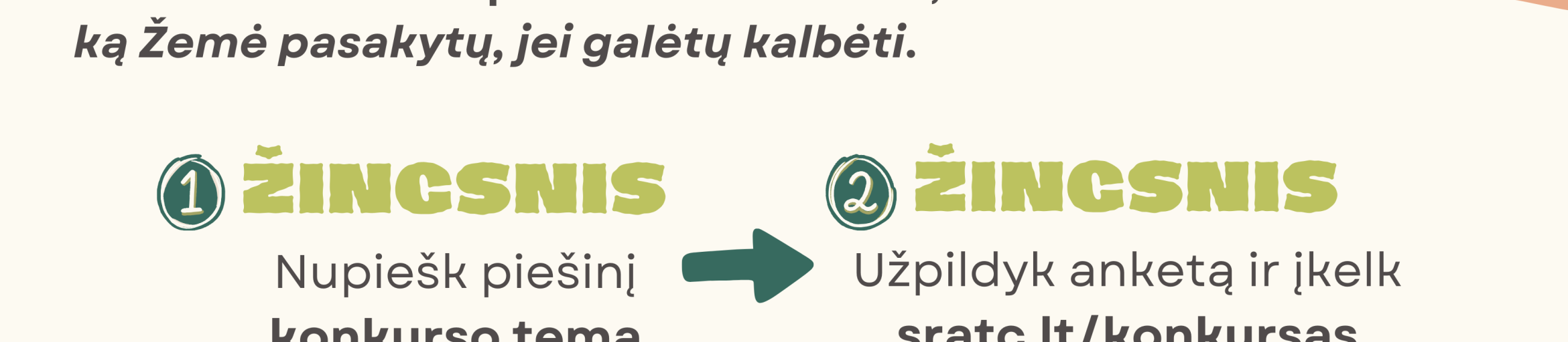 Vaikų piešinių konkursas įsibėgėja