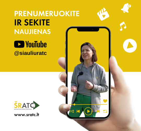Šiaulių regiono atliekų tvarkymo centro naujienos – „YouTube“ platformoje