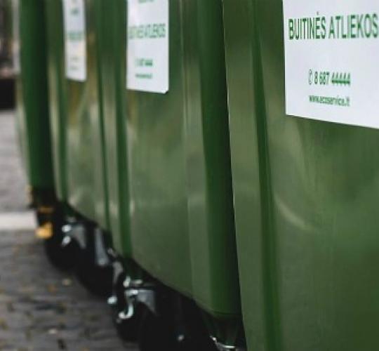 Šiaulių mieste galimi mišrių atliekų konteinerių aptarnavimo sutrikimai