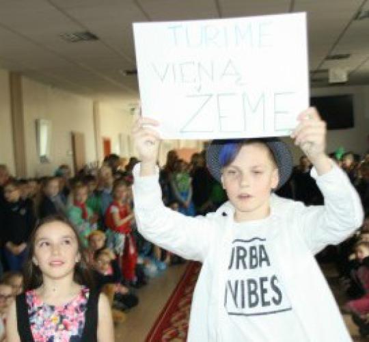 Žemės dienos proga – performansai, „žaliosios pamokos“ ir madų šou 