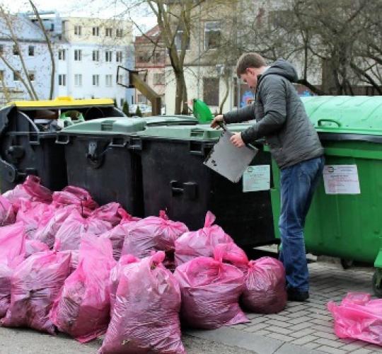 Po DAROM akcijos  nemokamai priimta 13,44 t atliekų 