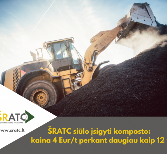 ŠRATC siūlo įsigyti komposto