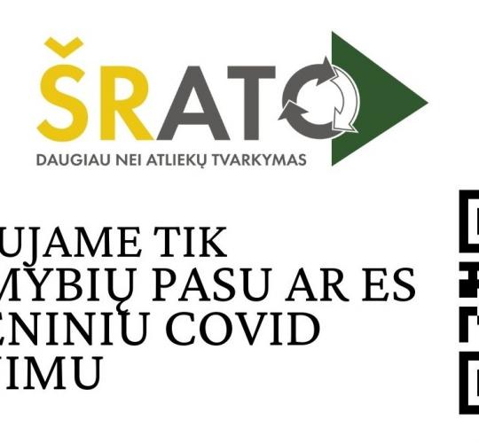 Gyventojų aptarnavimas Covid-19 pandemijos metu
